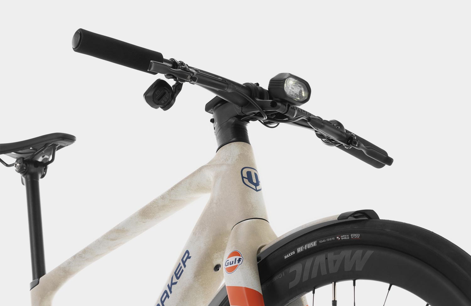 Urban Bike im Rennsport-Design: das Dusty X Unlimited Gulf von Mondraker 6 Mondraker Dusty X Unlimited Gulf Limited Edition Urban E Bike Racing