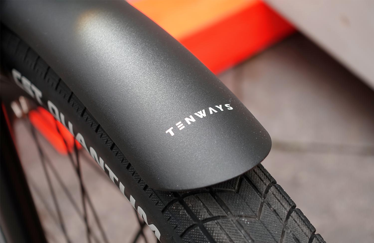 Tenways CGO 009 im Test: das neue Smart Bike mit GPS-Ortung, Boost-Funktion und neuem Motor 13 Tenways CGO 009 Test Review Urban Smart Bike Schutzblech