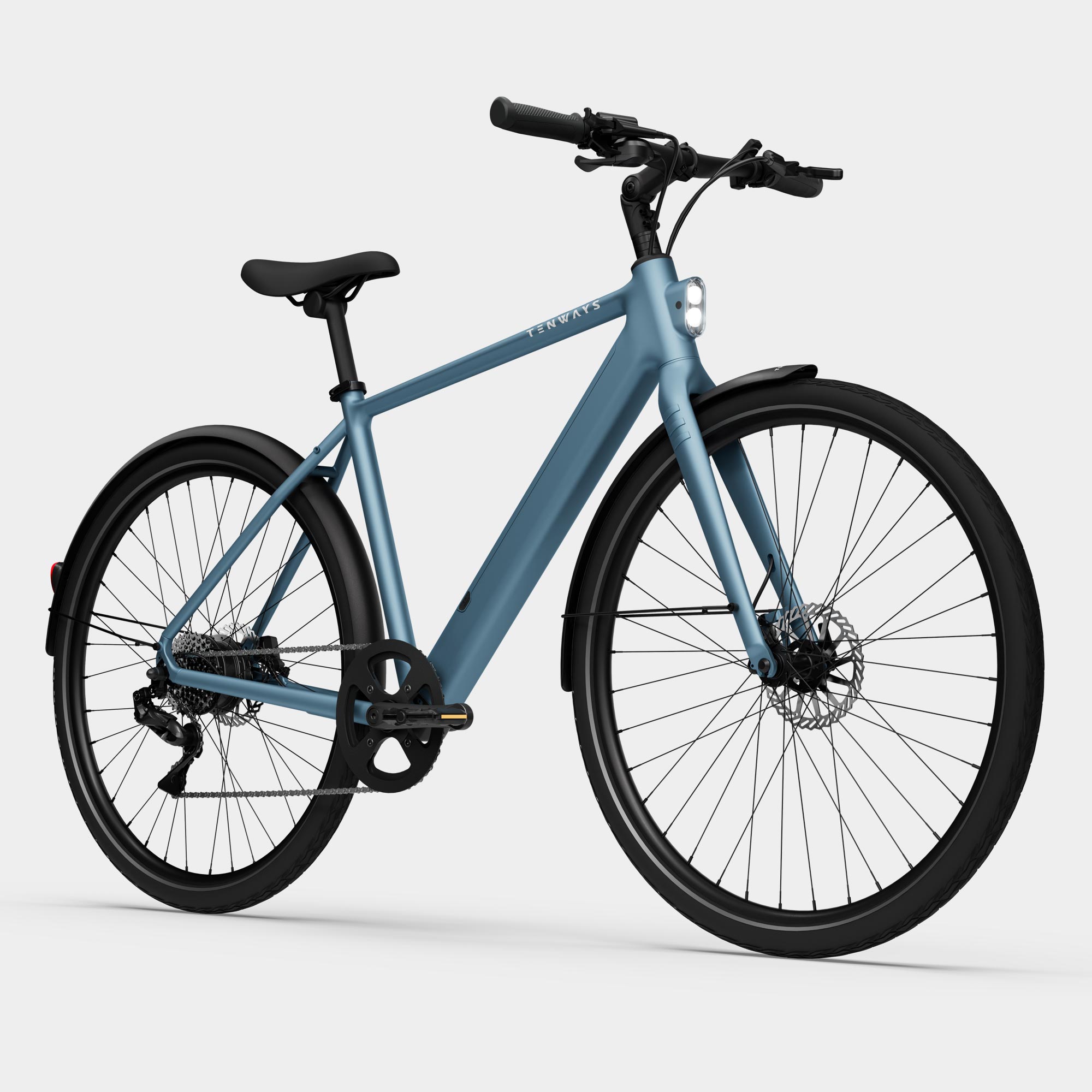 Tenways CGO 600 Plus: das leichte und erschwingliche Urban E-Bike gibts jetzt auch mit Kettenschaltung 4 Tenways CGO 600 Plus Urban E Bike Sky Blue